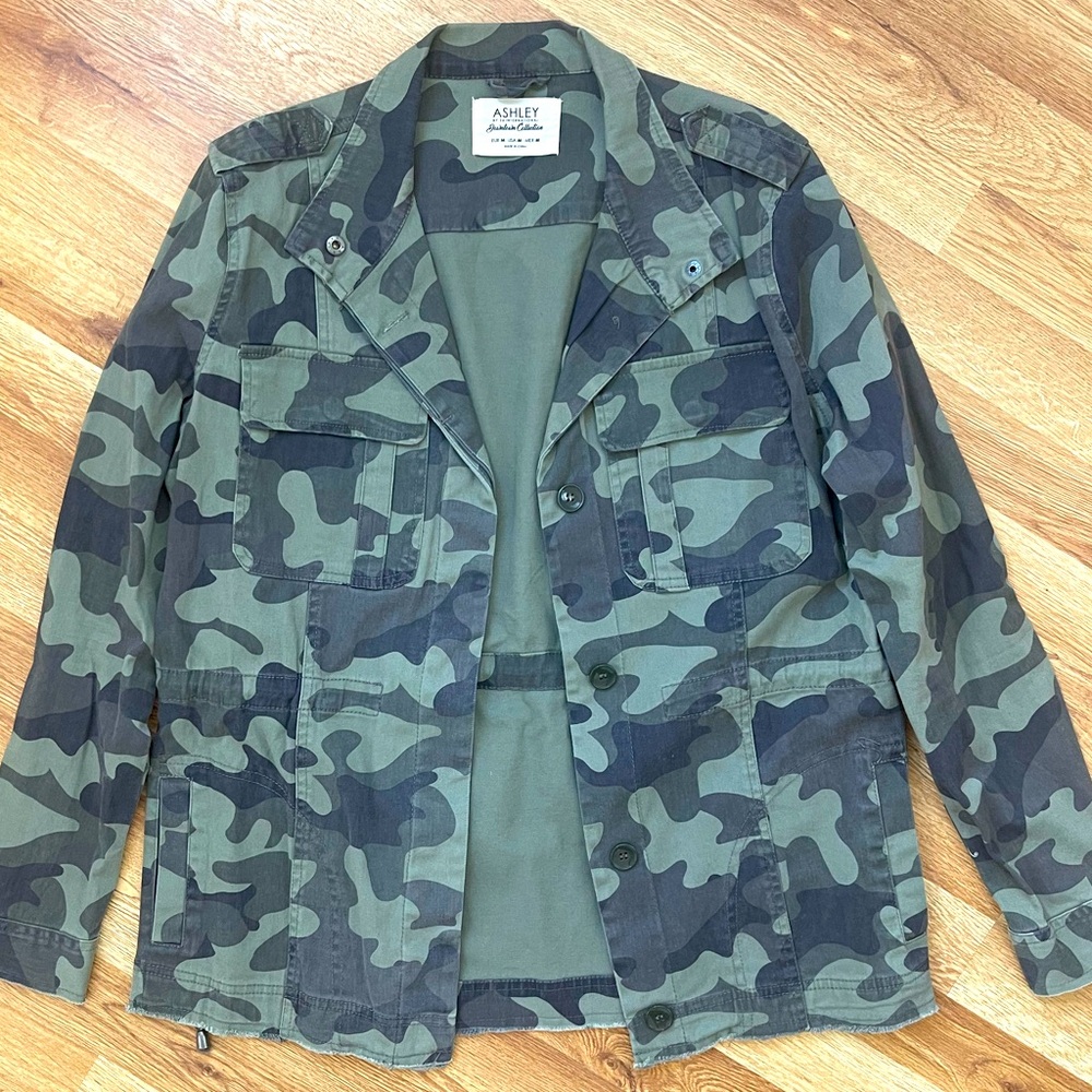 Ashley by 26 International Camouflage Utility Jacket